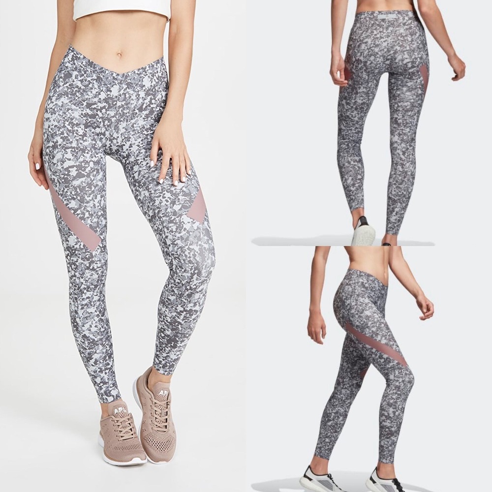 Adidas by Stella McCartney Womens Leggings Size XXS Gray High Rise